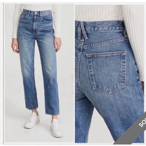 Slvrlake womens size 28 jeans london crop wild thing wide leg crop